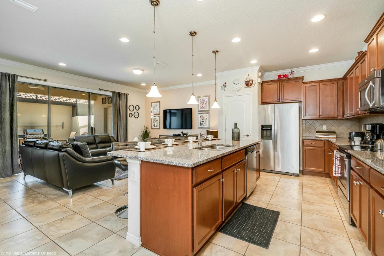 5-Bedroom Home With Private Pool -15 Mins From Disney- Orlando Kültér fotó